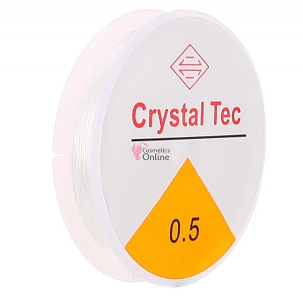 Fir din nylon Transparenta elastica pentru bijuterii de 0.5 / 6 metri Crystal Tec